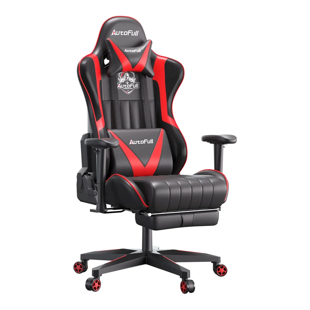 AutoFull C3 Gaming Chair Office Chair Ergonomic Computer Gaming Chair PU Leather - Image 3
